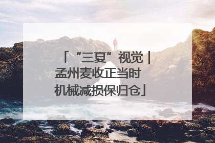 “三夏”视觉｜孟州麦收正当时 机械减损保归仓
