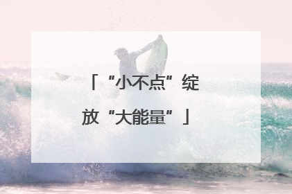 “小不点”绽放“大能量”