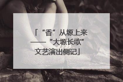 “香”从塬上来——“大塬长歌”文艺演出侧记
