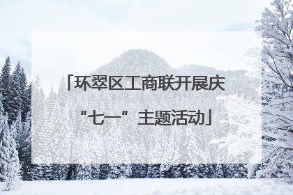 环翠区工商联开展庆“七一”主题活动
