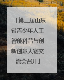 第三届山东省青少年人工智能科普与创新创意大赛交流会召开