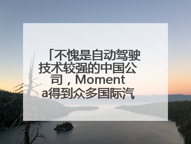 不愧是自动驾驶技术较强的中国公司，Momenta得到众多国际汽车品牌青睐！