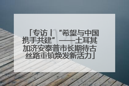 专访丨“希望与中国携手共建”——土耳其加济安泰普市长期待古丝路重镇焕发新活力