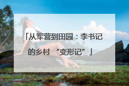 从军营到田园：李书记的乡村 “变形记”