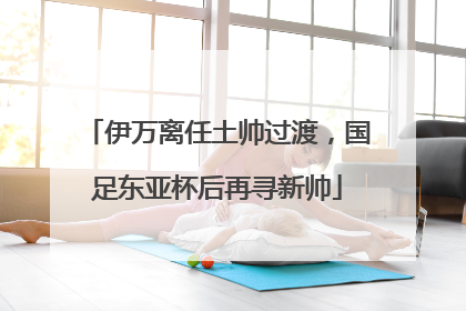 伊万离任土帅过渡，国足东亚杯后再寻新帅