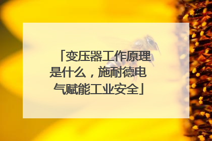变压器工作原理是什么，施耐德电气赋能工业安全