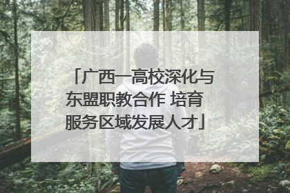 广西一高校深化与东盟职教合作 培育服务区域发展人才