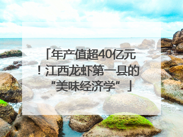 年产值超40亿元！江西龙虾第一县的“美味经济学”