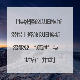 持续释放以旧换新潜能丨释放以旧换新潜能要 “疏通”与“扩容”并重