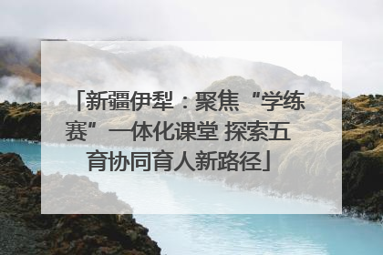 新疆伊犁：聚焦“学练赛”一体化课堂 探索五育协同育人新路径