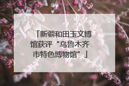 新疆和田玉文博馆获评“乌鲁木齐市特色博物馆”
