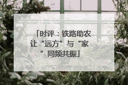 时评：铁路助农让“远方”与“家”同频共振