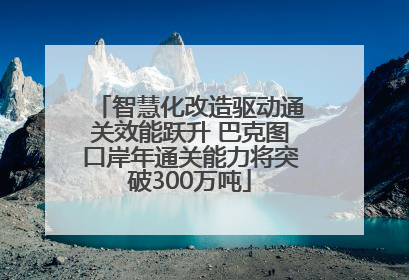 智慧化改造驱动通关效能跃升 巴克图口岸年通关能力将突破300万吨