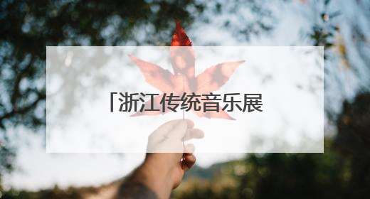 浙江传统音乐展演在杭州举行