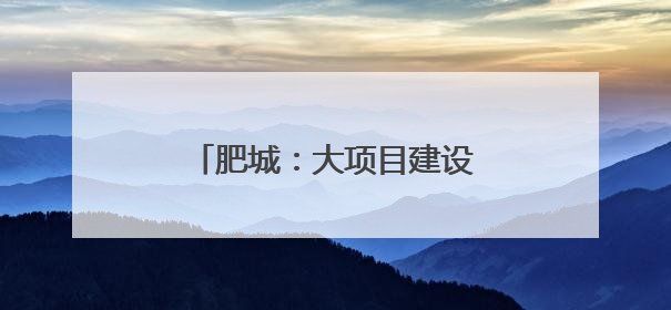 肥城：大项目建设串起乡村振兴链