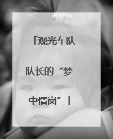 观光车队队长的“梦中情岗”