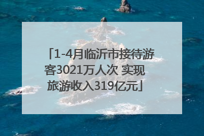 1-4月临沂市接待游客3021万人次 实现旅游收入319亿元