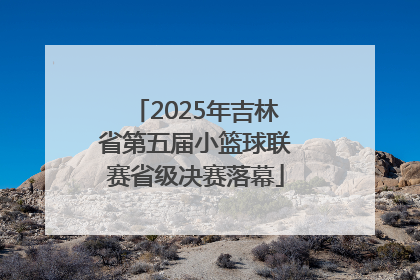 2025年吉林省第五届小篮球联赛省级决赛落幕