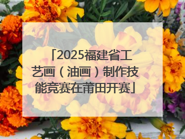 2025福建省工艺画（油画）制作技能竞赛在莆田开赛