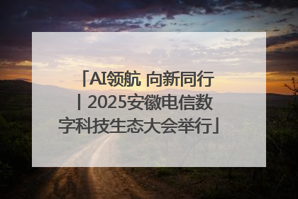 AI领航 向新同行丨2025安徽电信数字科技生态大会举行